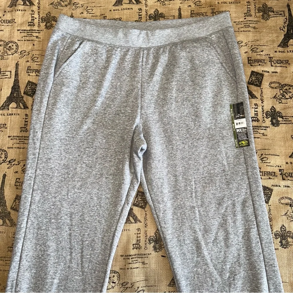 Athletic Works Women'S Grey Fleece Sweatpants Size Xl (16-18) - Picture 8 of 17